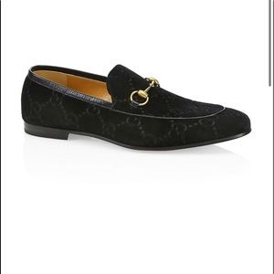 GUCCI VELVET GG LOAFER